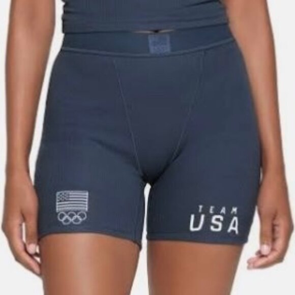 SKIMS Soft Lounge Boxer Team USA Navy 2X - Picture 2 of 12